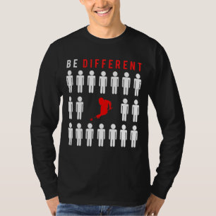 Rack em Up with Humor: Playing Billiard - Be Diffe T-Shirt