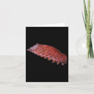 Rack Of Bbq Ribs Card