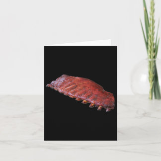 Rack Of Bbq Ribs  Card