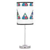 Racked Billiard Balls Table Lamp (Back)