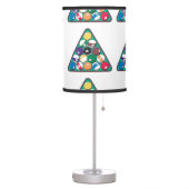 Racked Billiard Balls Table Lamp (Left)