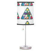 Racked Billiard Balls Table Lamp (Right)