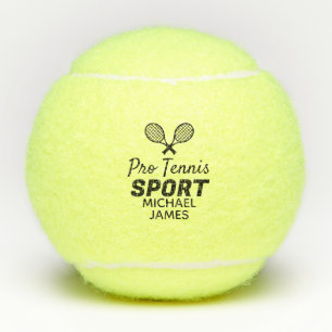 Racket Design, Pro Tennis Sport, Personalized Tennis Balls