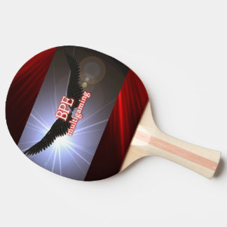 racket ping pong Bpe logo Ping-Pong Paddle