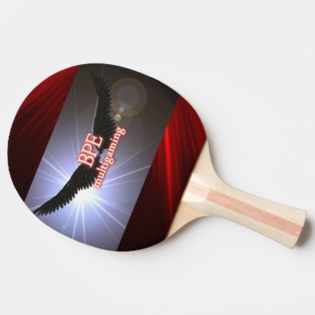 racket ping pong Bpe logo Ping-Pong Paddle (Side)