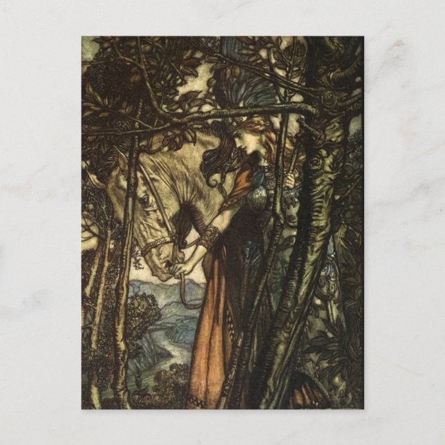 Rackham's Valkyrie Postcard (Front)