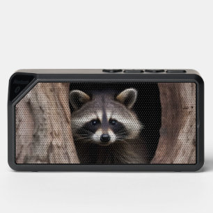 Racoon in Tree Cave Bluetooth Speaker