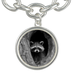 Racoon in Tree Cave Bracelet