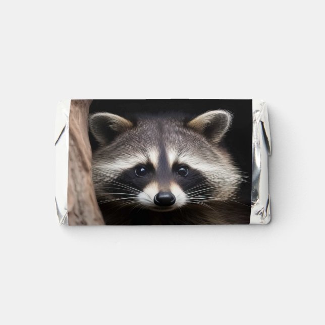 Racoon in Tree Cave  Hershey's Miniatures (Front)
