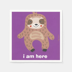 racoon napkins