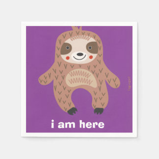racoon  napkins