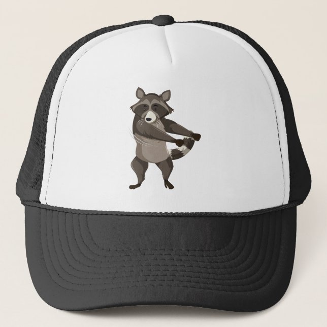 Racoon Trucker Hat (Front)