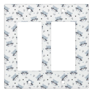 Racoons Light Switch Cover
