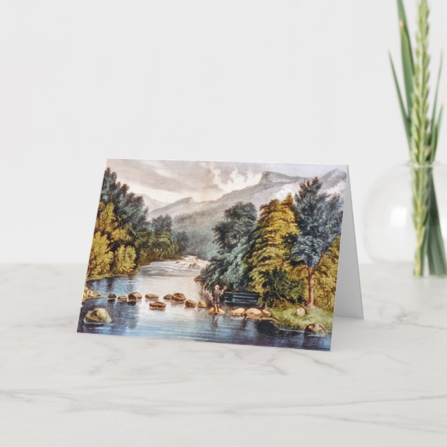 Racquet River--Adirondacks Greeting Card (Front)