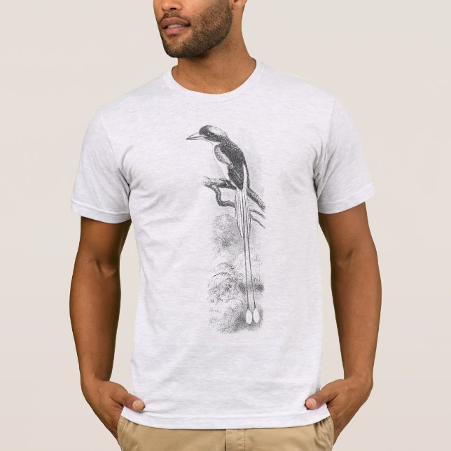 Racquet-tailed Kingfisher T-Shirt (Front)