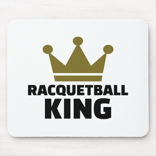 Racquetball king mouse pad (Front)