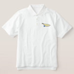 Racquetball Logo Embroidered Polo Shirt at Zazzle