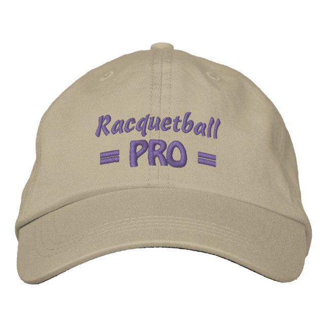 Racquetball PRO Cap (Front)