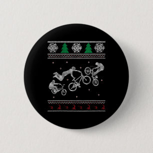 Rad Bmx Shirt - Christmas In July - Snowflake Shir Button