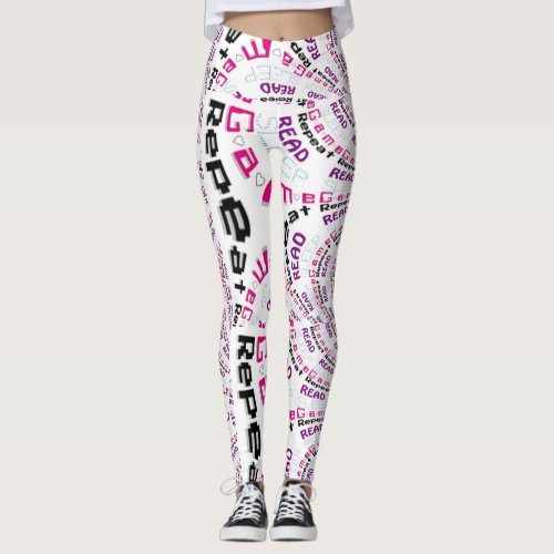 Rad Chic Gamer Geek Lifestyle Leggings