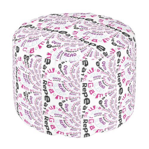 Rad Chic Gamer Geek Pouf A