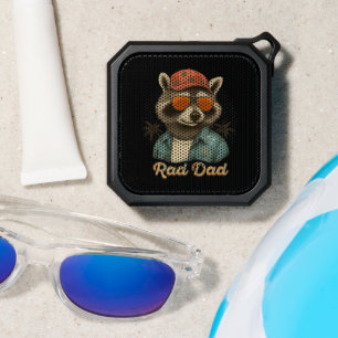 Rad Dad Funny Happy Father's Day Vintage Bluetooth Speaker