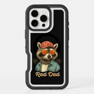 Rad Dad Funny Happy Father's Day Vintage iPhone 16 Pro Max Case