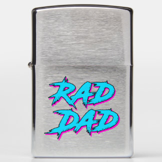 Rad Dad Retro 80's Zippo Lighter