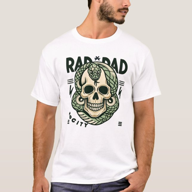 RAD DAD SOCIETY: Unleash Fierce Energy T-Shirt (Front)