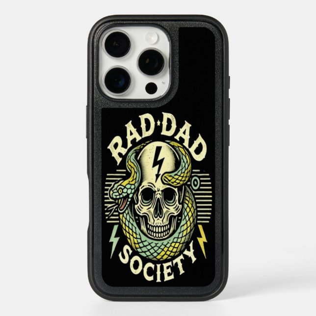 RAD DAD SOCIETY: Vibe of Power Otterbox iPhone Case (Back)