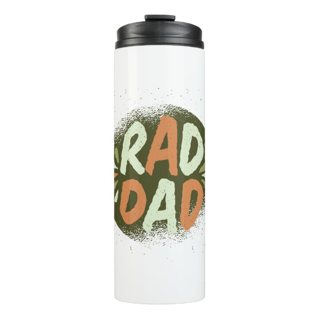 Rad Dad Thermal Tumbler (Front)