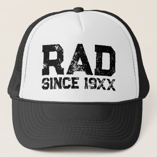 Rad Dad vintage trucker hat