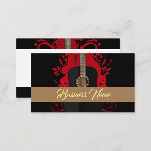 Rad Guitar Business Card