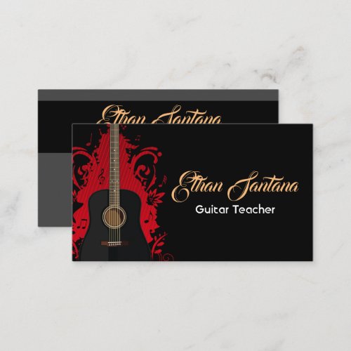 Rad Guitar Business Card