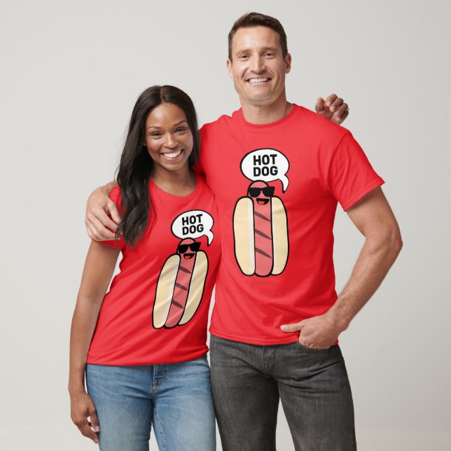 Rad Hot Dog T-Shirt (Unisex)