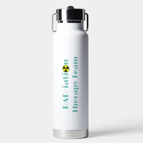 âœRAD_iation Therapy Teamâ Insulated Water Bottle