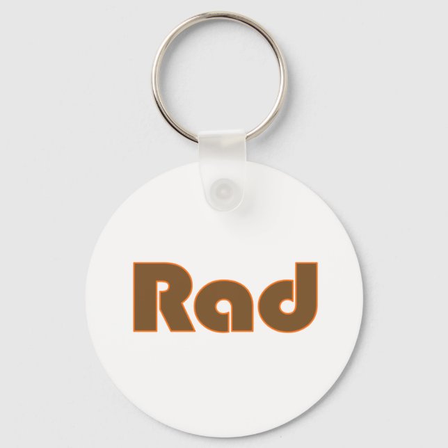 Rad Keychain (Front)