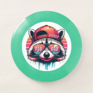 Rad Raccoon—Cool Dad Energy Wham-O Frisbee