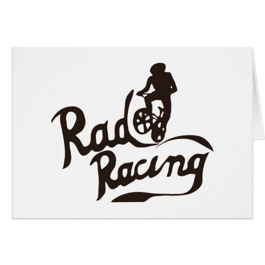 rad racing cards (Front Horizontal)