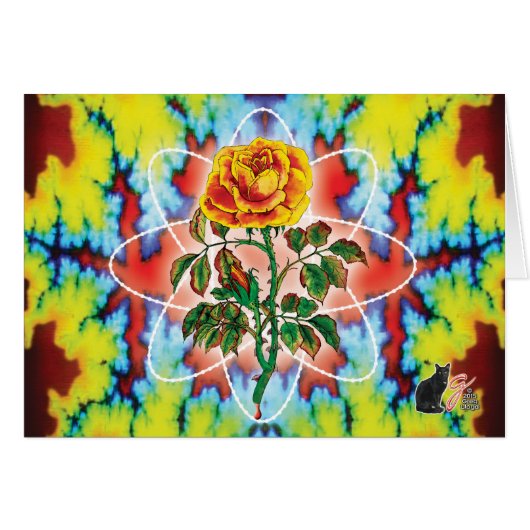 Rad Rad Rose Cards (Front Horizontal)