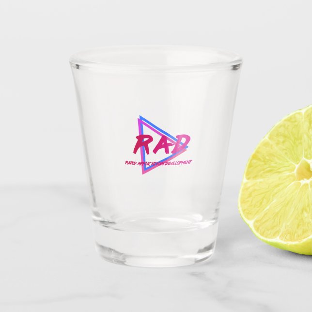 Rad Shot Glass (Front)