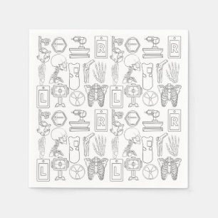 Rad Tech Party Napkins