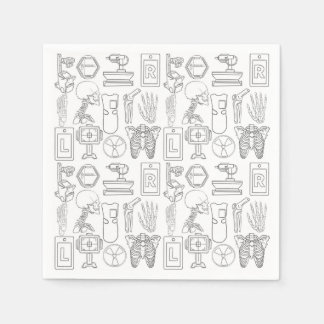 Rad Tech Party Napkins
