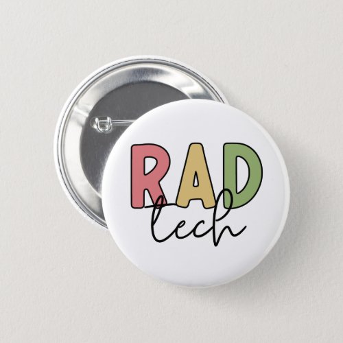 Rad Tech Radiologic Technologist Radiology Button