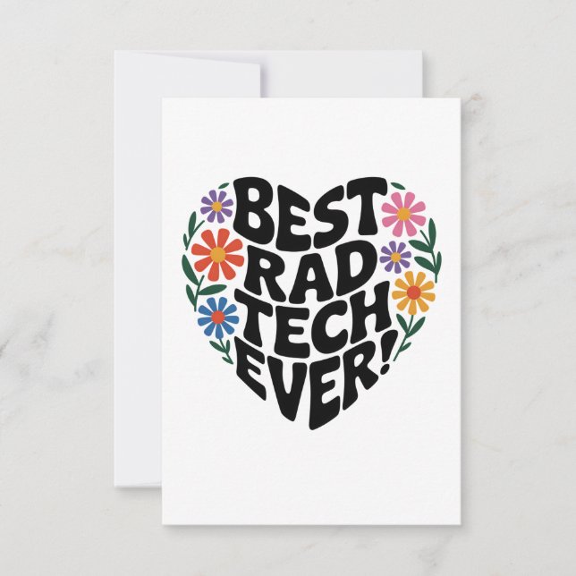 Rad Tech Thank You Card (Front)