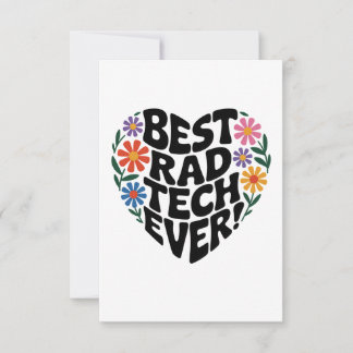 Rad Tech Thank You Card