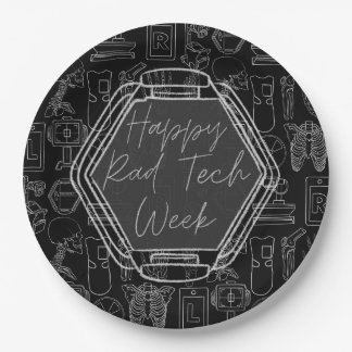 Rad Tech Week  Paper Plates