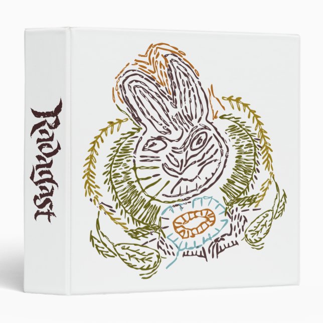 RADAGAST™ Embroidery 3 Ring Binder (Front/Spine)