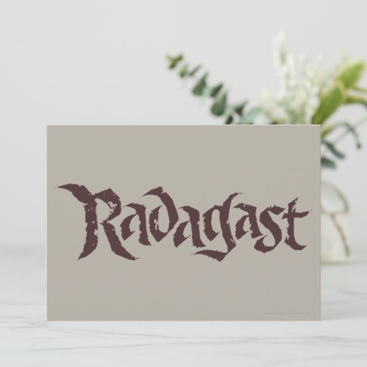 RADAGAST™ Name Solid (Standing Front)