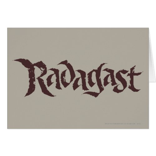 RADAGAST Name Solid